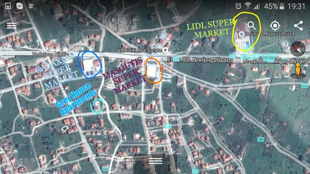Grey House Apartments Nikiti  Zewnętrze zdjęcie